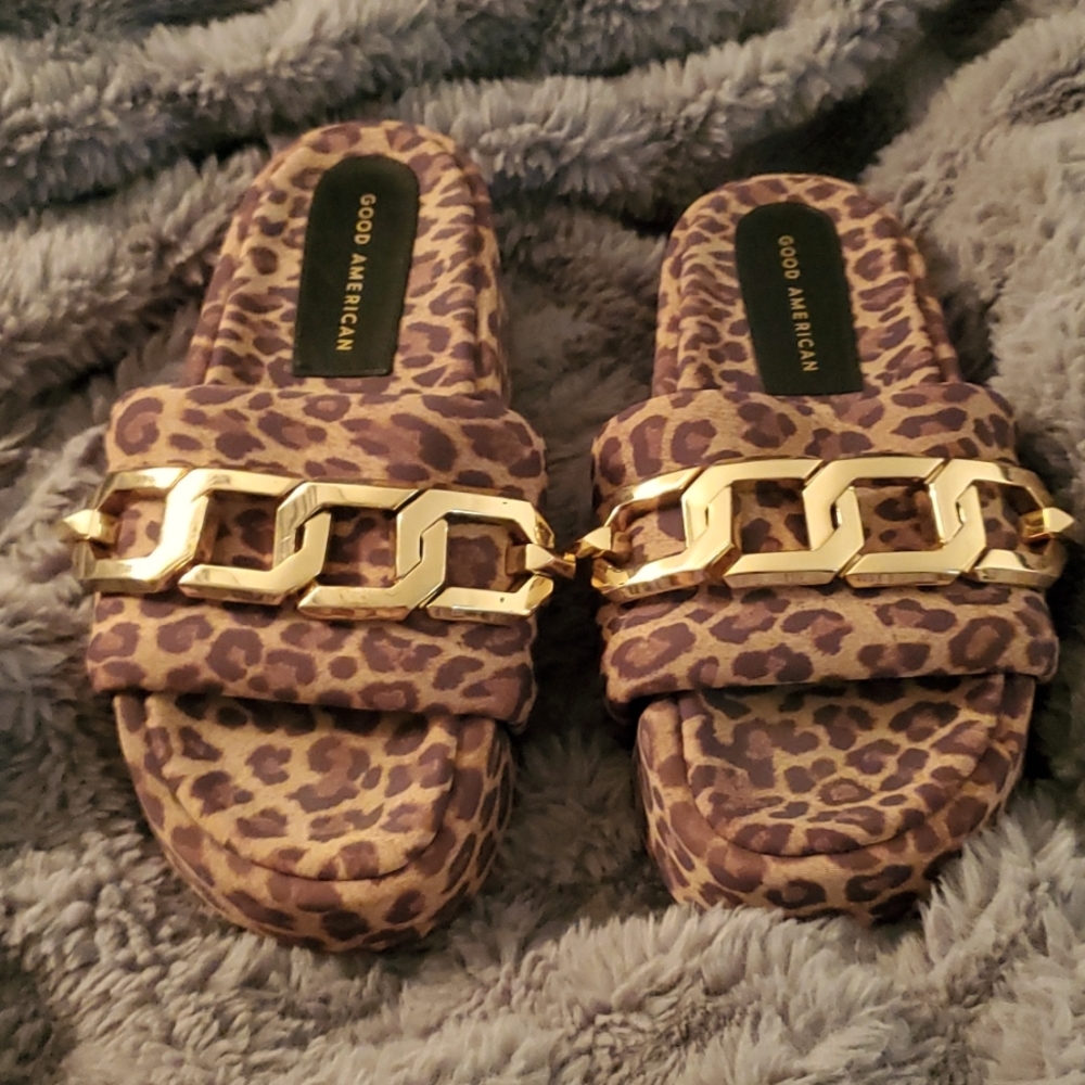 Zoey Platform Slides By Good American - image 1